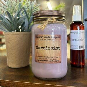 Narcissist candle